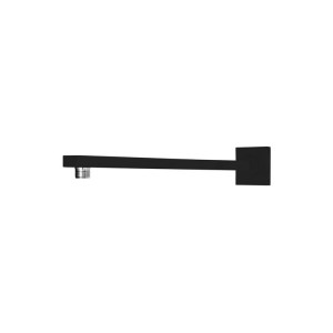 Dusk Square Straight Shower Arm Matte Black